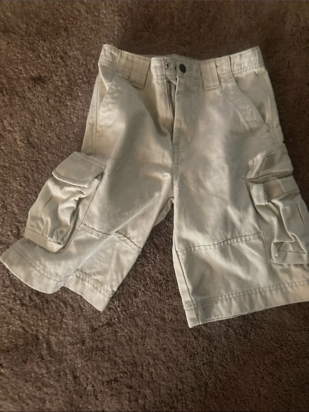Lands end boys cargo shorts